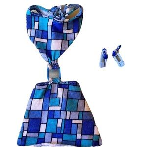 Vintage Barbie Hip 2 Be Square Teresa Original Outfit Dress Earrings 2000 Rare